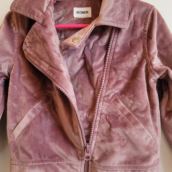 Velvet toddler jacket - Picture 3 of 5
